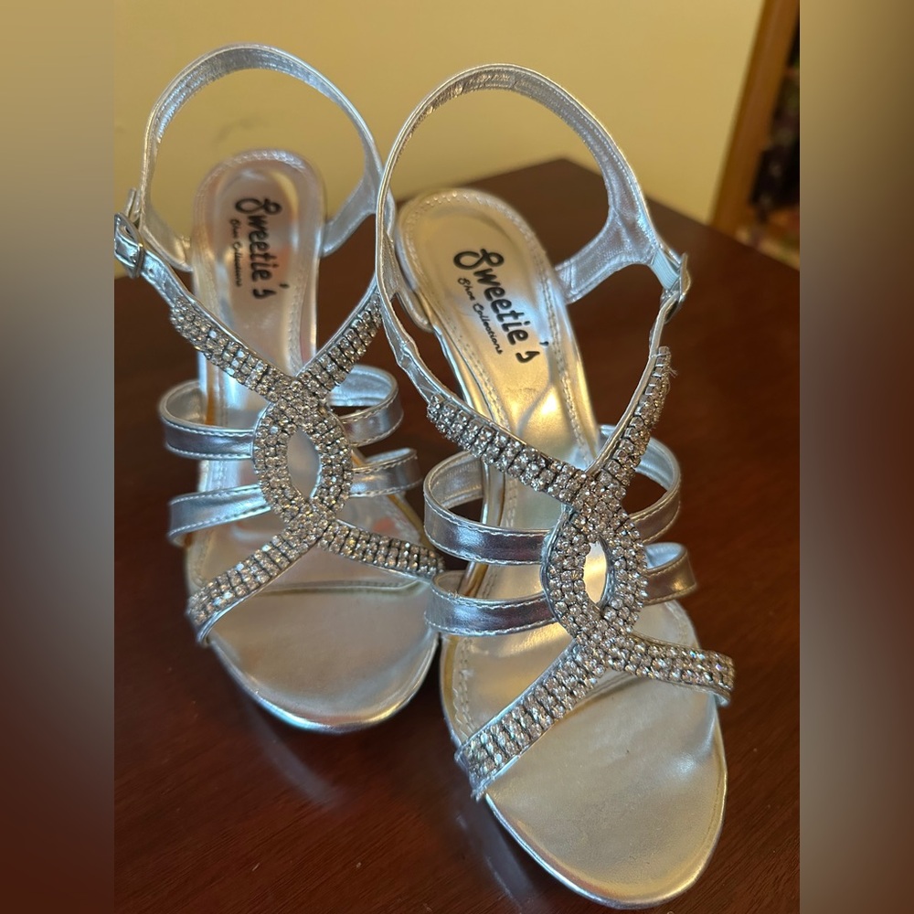 Sweetie’s Prom/Pageant Rhinestone Heels. Size 6.5. - Picture 2 of 5